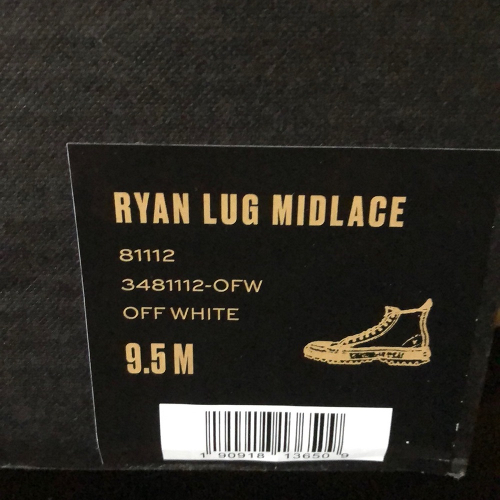 Frye canvas leather high top sneaker - Picture 6 of 7